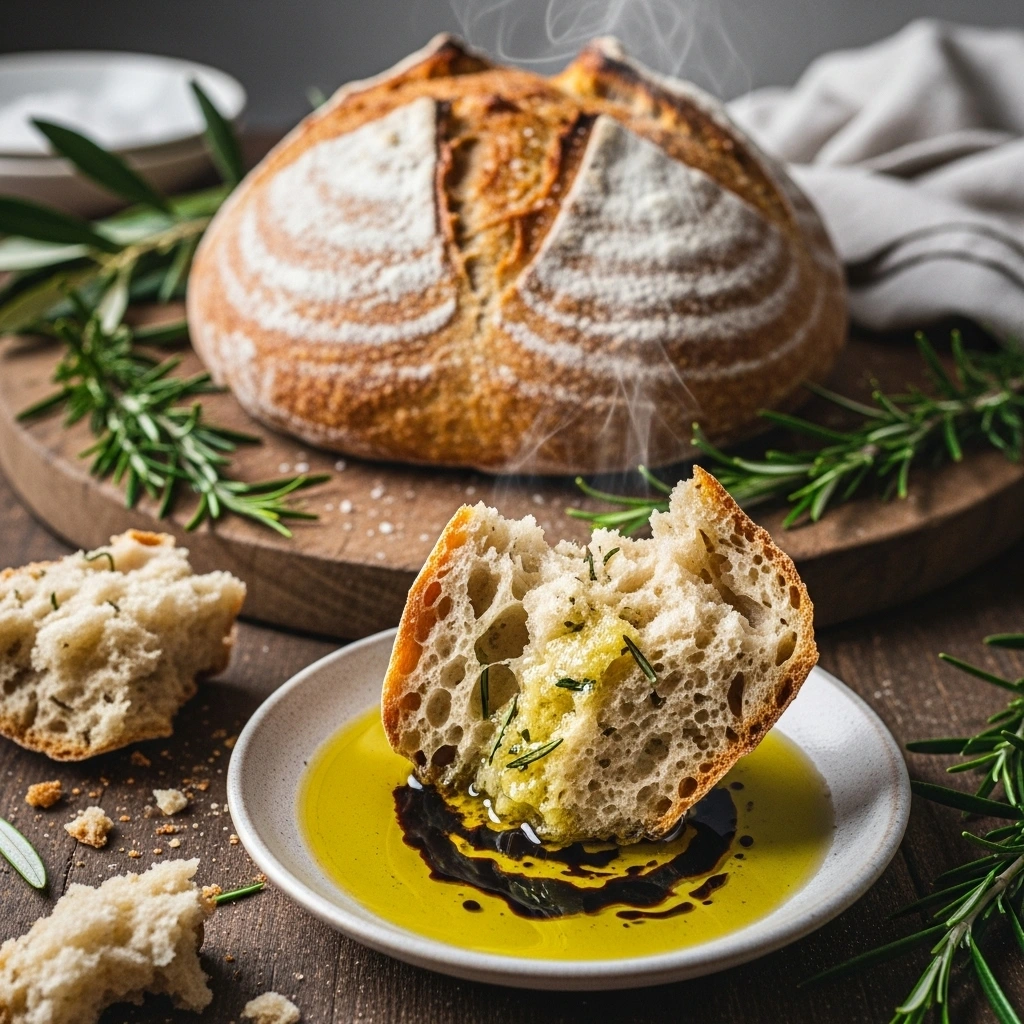 Rosemary Sourdough Dip Bread