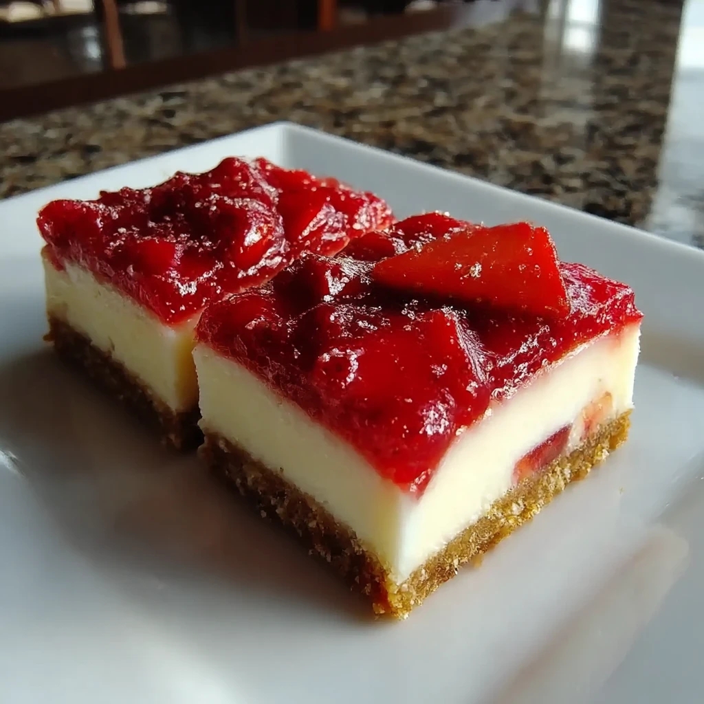 Strawberry Cheesecake Bars
