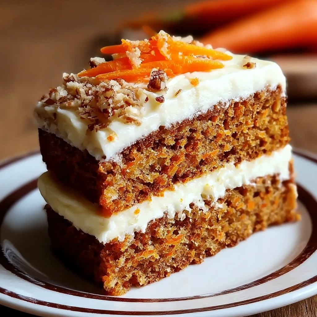 Carrot Cake with Cream Cheese Frosting