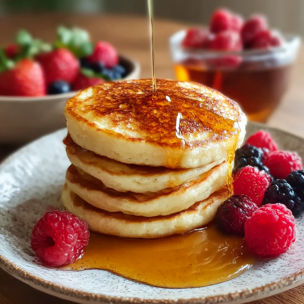 Cottage Cheese Pancakes